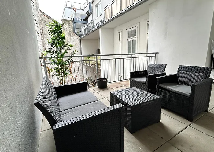 100 M2 Mariahilf With Balcony & Free Parking Apartmán Vídeň